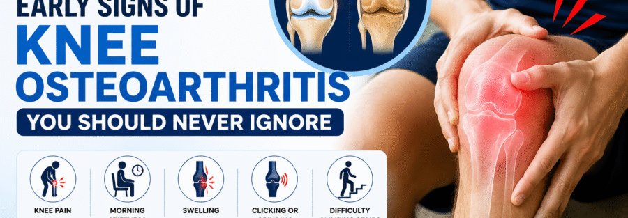 Early Signs of Knee Osteoarthritis You Should Never Ignore